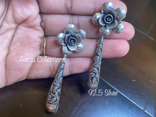 92.5 Silver Earrings
