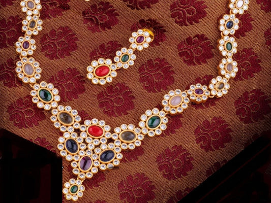 Kemp Navrathan Necklace Set