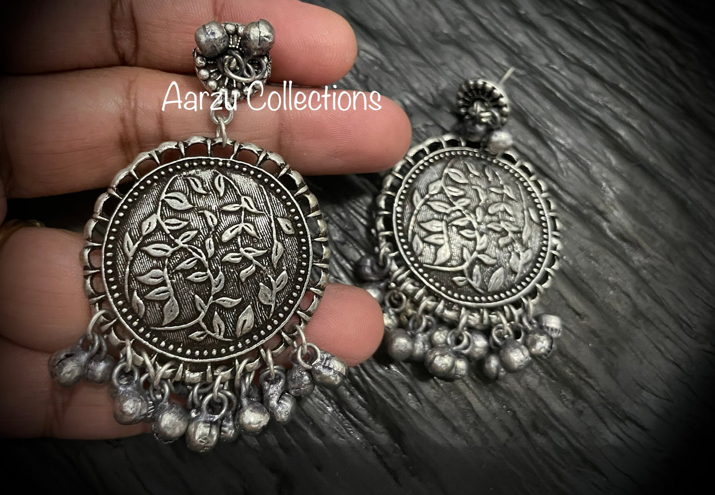 German Silver Earrings