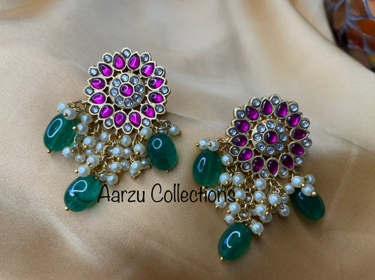 Kundan Jadau Studs