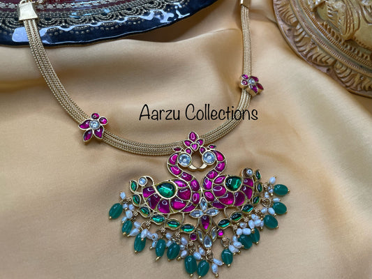 Kundan Jadau Soft Hasli Choker