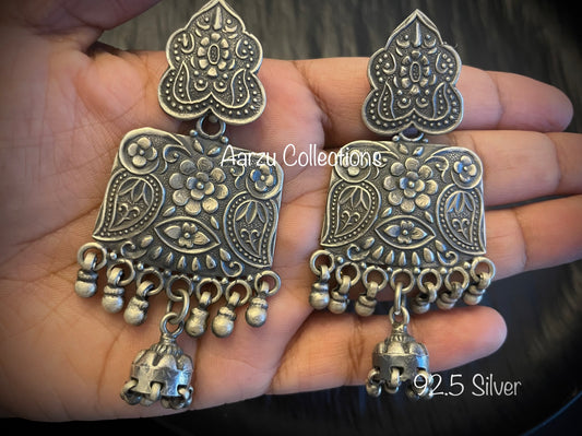 92.5 Silver Earrings