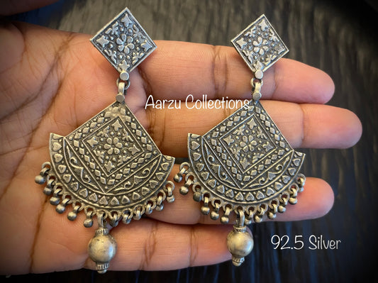 92.5 Silver Earrings