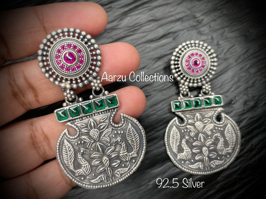 92.5 Silver Earrings